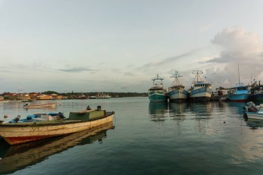 Mısır Island, Nicaragua, 08 Mayıs 2017: Yerel Havaalanı La Costena Hava Yolları uçak turist.