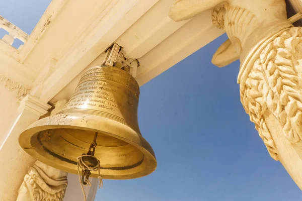 Detail Bronze Bell Cathedral Leon Nicaragua Most Important Central America — Stock Photo, Image