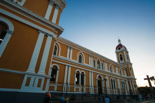 Granada Nicaragua Januari 2018 Church Van Stad Van Granada Nicaragua — Stockfoto