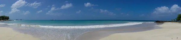 Vackra Corn Island Beach Nicaragua Turkosa Vatten Och Rensa Skies — Stockfoto