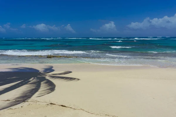 Hermosa Isla Maíz Playa Nicaragua Agua Turquesa Cielos Despejados —  Fotos de Stock