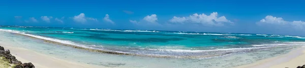 Krásné Kukuřičný Ostrov Beach Nikaragua Tyrkysové Vody Jasná Obloha — Stock fotografie