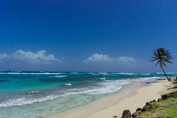 Красивий Кукурудзяний Острів Пляж Нікарагуа Бірюзова Вода Чисте Небо — стокове фото