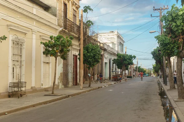 Cienfuegos Cuba Dezembro 2016 Vista Rua — Fotografia de Stock