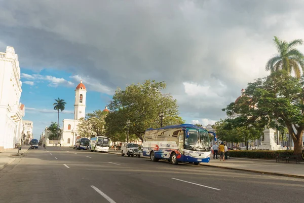 Cienfuegos Cuba Diciembre 2016 Vista Calle — Foto de Stock