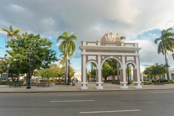 Cienfuegos Kuba Prosince 2016 Street View — Stock fotografie