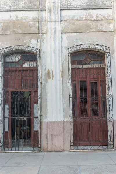 Cienfuegos Cuba December 2016 Mening Van Straat — Stockfoto