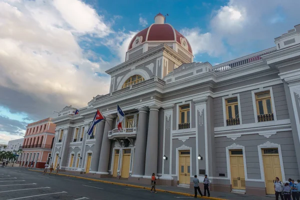 Cienfuegos Cuba Dezembro 2016 Vista Central Parque — Fotografia de Stock