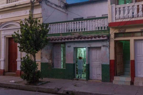 Σιενφουέγος Κούβα Δεκεμβρίου 2016 Street View — Φωτογραφία Αρχείου