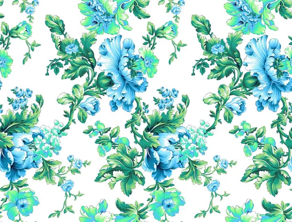 Güzel pembe Gül çiçek tasarım desen illüstrasyon