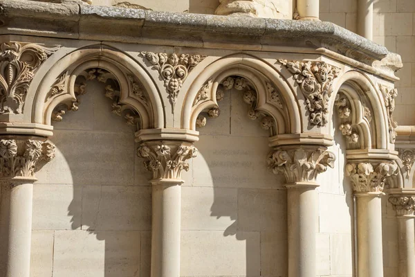 Detalle Arcos Medievales Catedral Cuenca España Europa — Foto de Stock