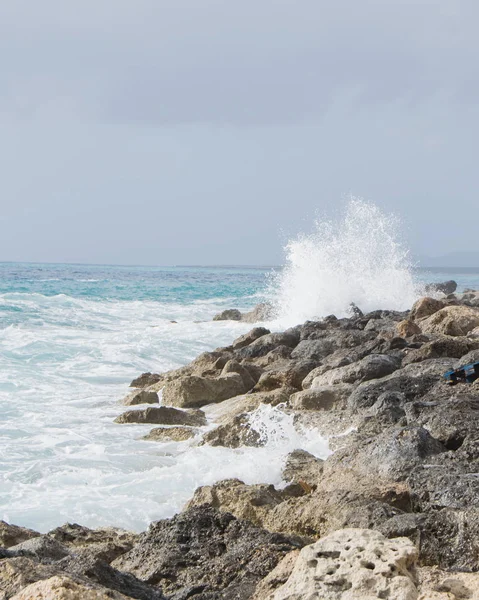 Medelhavet Storm Cypern — Stockfoto
