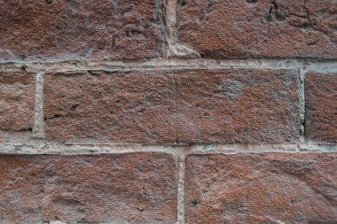 Eski kırmızı tuğla işinin dokusu