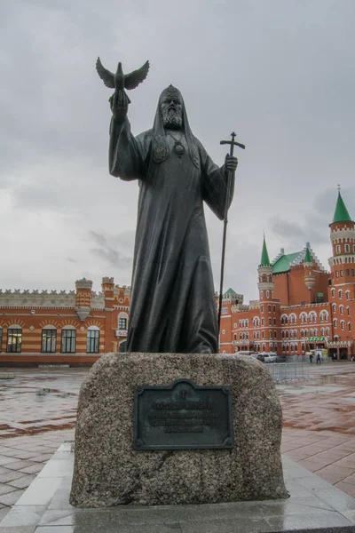 Mari Yoshkar Ola Piskoposluğunun Kurucusu Moskova Tüm Rusya Kutsal Patriği — Stok fotoğraf