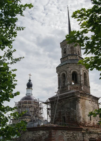 Chiesa San Cirillo Belozerskij Villaggio Kaymary Vicino Kazan Russia — Foto Stock