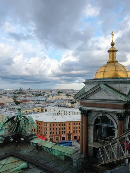 San Petersburgo vista aérea en el día de verano — Foto de Stock