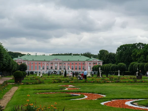 Palazzo Nel Feudo Del Conte Sheremetyev Kuskovo Mosca — Foto Stock