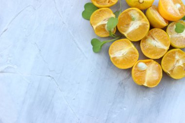 portakal organik kökenli. Sağlıklı içecekler, kopya alanı, closeup kavramı