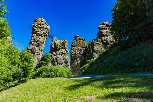Doğa rocks kireç Externsteine harikası