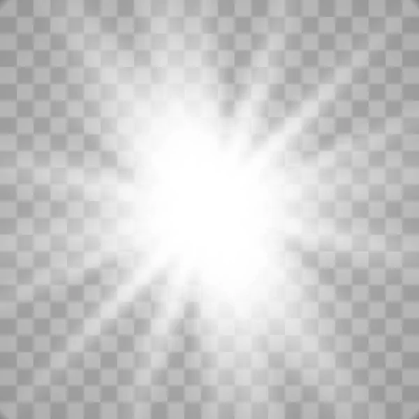 Záře světle výbuch exploze — Stockový vektor