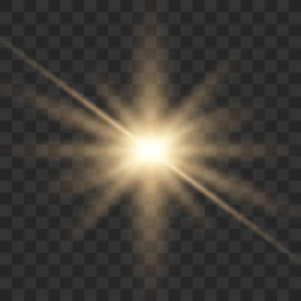 Λάμψη φωτός έκρηξη έκρηξη — Διανυσματικό Αρχείο