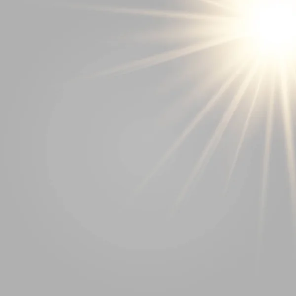Rayon de lumière du soleil — Image vectorielle