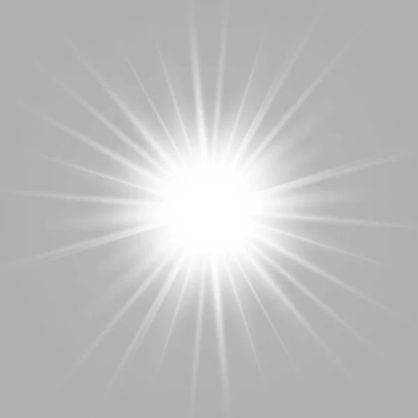 Záře světle výbuch exploze — Stockový vektor