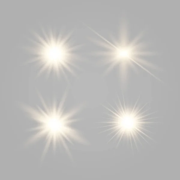 Ensemble de feux lumineux — Image vectorielle
