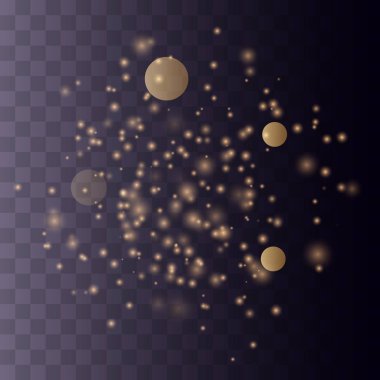 Toz kıvılcım, altın yıldız.