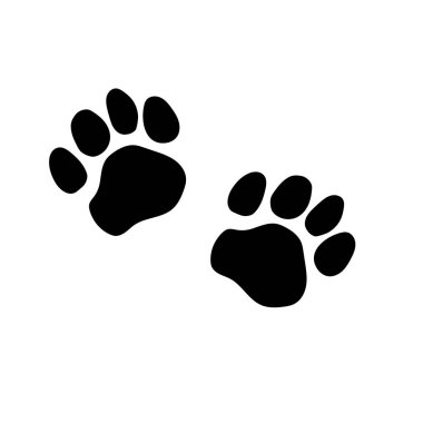 Paw izleri. Logo