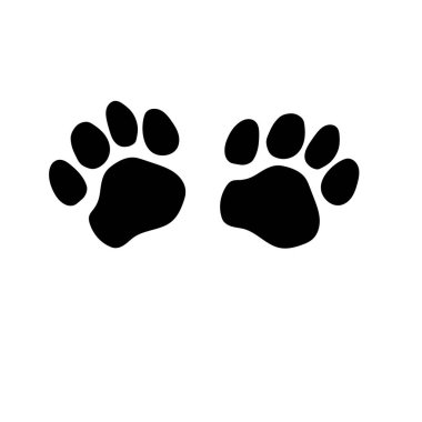 Paw izleri. Logo