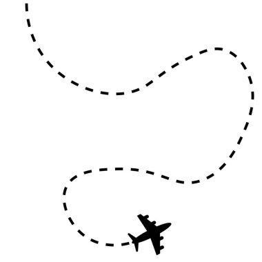 uçak seyahat kavramı