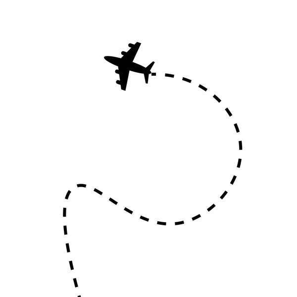 Koncept cestování letadlem — Stockový vektor