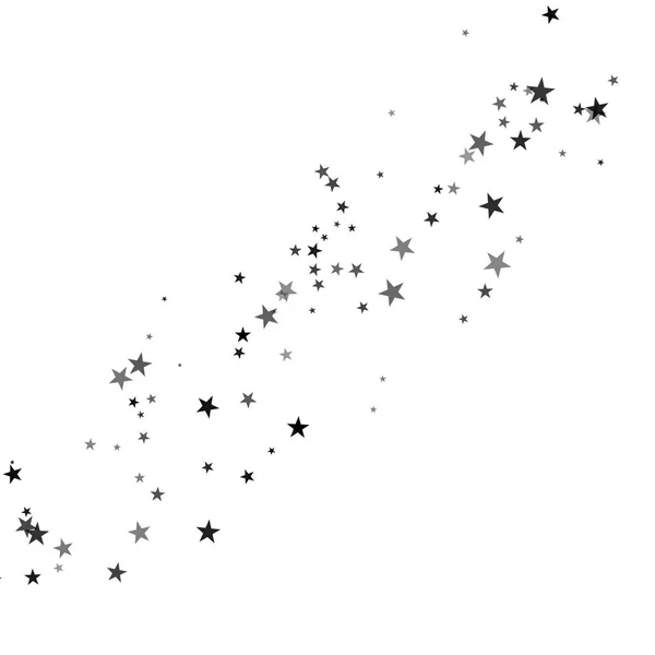 एक सफेद पृष्ठभूमि पर सितारे — स्टॉक वेक्टर