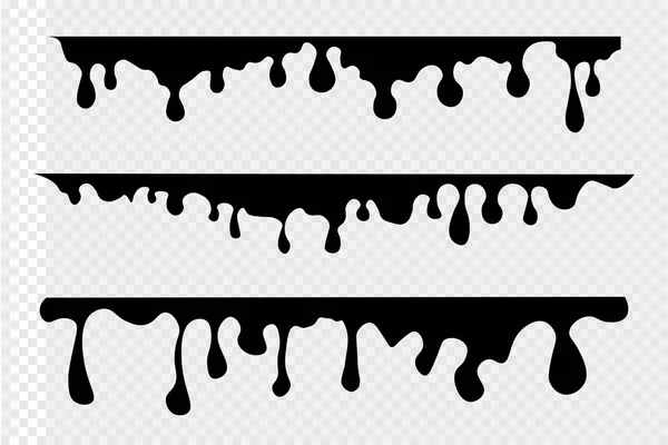 Paint drips background. — Stock Vector