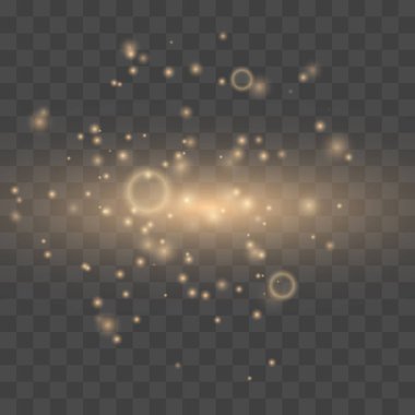 Toz kıvılcım, altın yıldız.