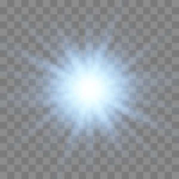Λευκό λαμπερό φως έκρηξη έκρηξη έκρηξη — Διανυσματικό Αρχείο