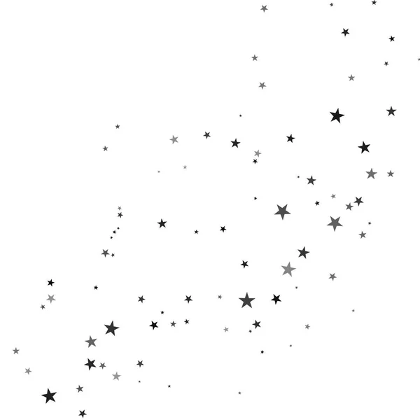 Étoiles sur fond blanc — Image vectorielle