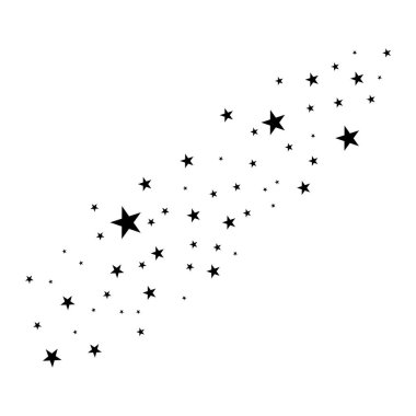Beyaz bir arka plan üzerinde yıldız.