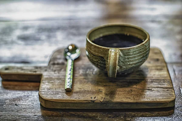 Weiße Tasse Kaffee Isoliert — Stockfoto