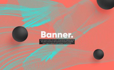 Formları erime ile renkli arka plan