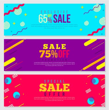 Özel Fırsat Satış vektör reklam, desen, poster, afiş