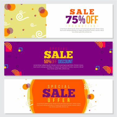 Özel Fırsat Satış vektör reklam, desen, poster, afiş