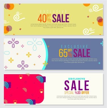 Özel Fırsat Satış vektör reklam, desen, poster, afiş