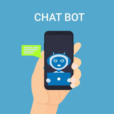 sohbet bot robot mobil adam el