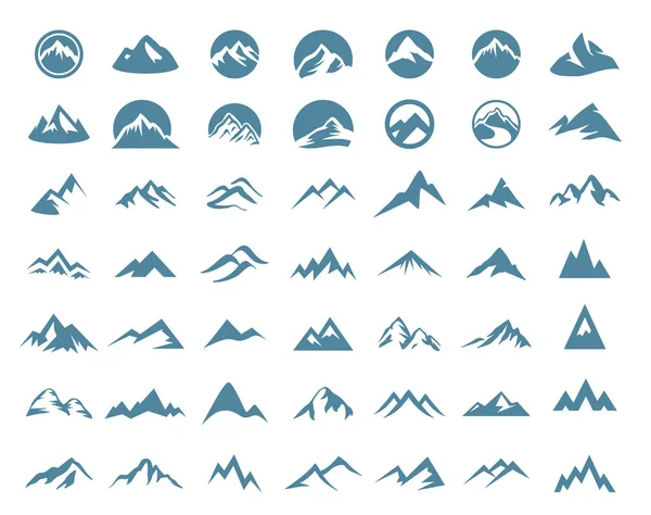 Mountain Logo Vektor Illustration Konzept, geeignet für Finanz-, Buchhaltungs-, Geschäfts-, Reise- und andere Unternehmen — Stockvektor