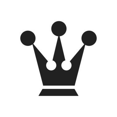 İllüstrasyon kavramı kral taç vektör. Beyaz arka plan üstünde kutsal kişilerin resmi