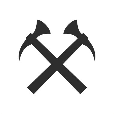 Madenci bitcoin Kripto para birimi sembol simge vektör illüstrasyon kavramı. Beyaz arka planda siyah