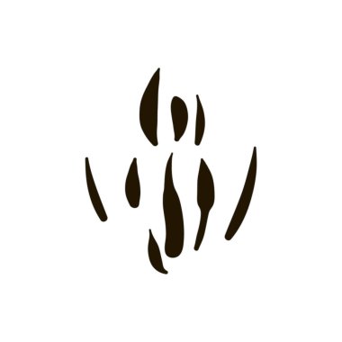 Beyaz arka plan üzerinde kadın vajina simge tasarlamak vektör