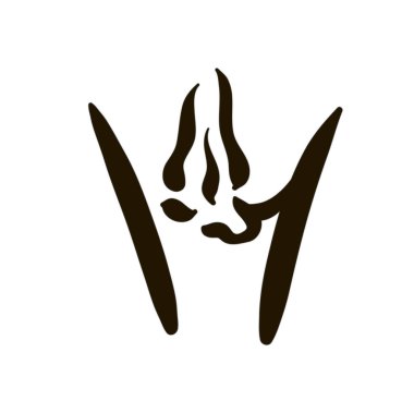 Beyaz arka plan üzerinde kadın vajina simge tasarlamak vektör